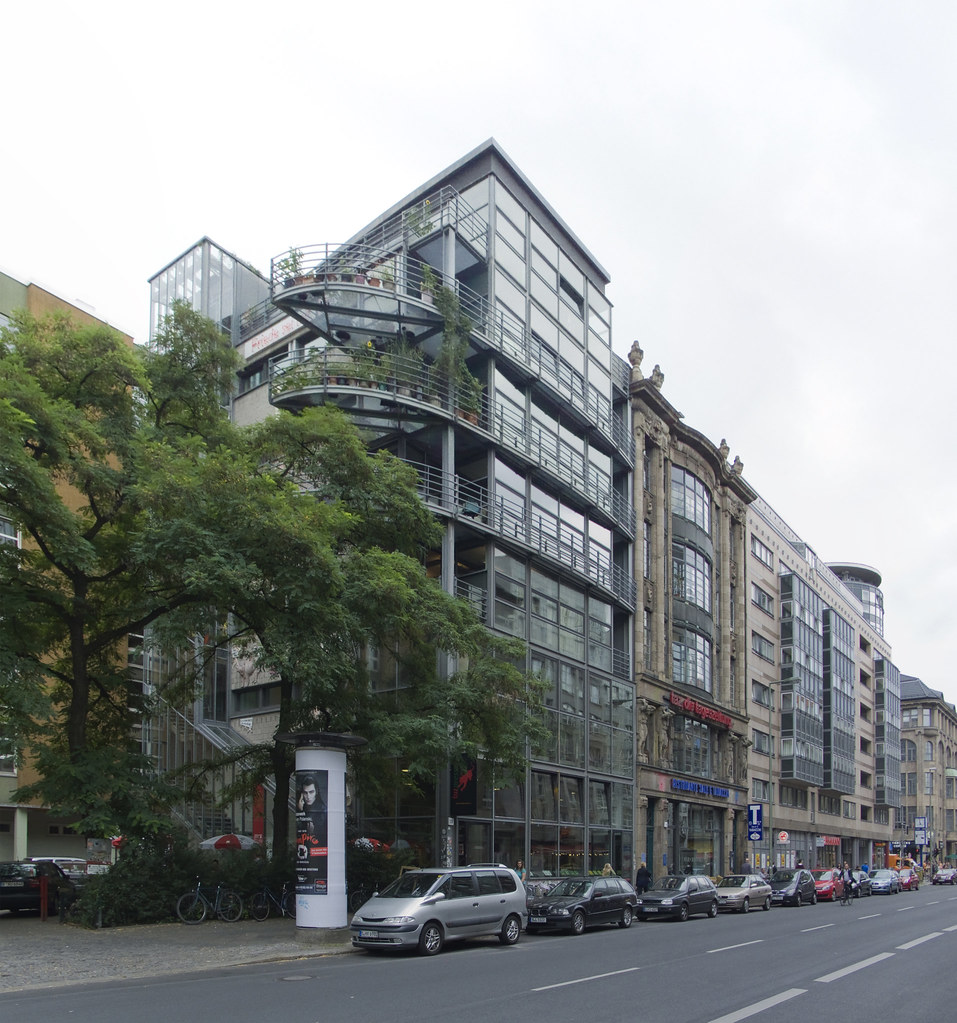 Ansicht altes taz Gebäude Rudi-Dutschke-Straße